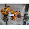Image 1 : decorative dragon figurines