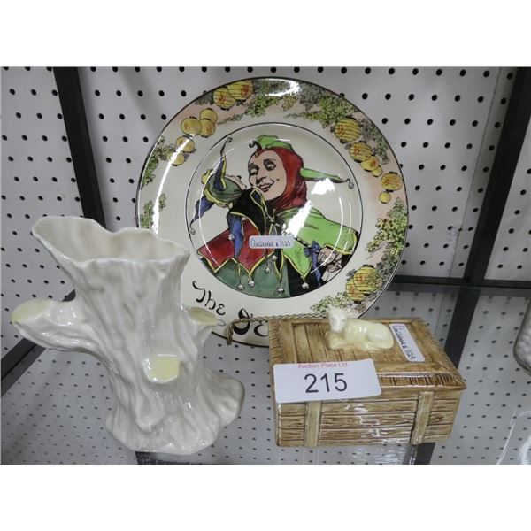 decorative plate, box
