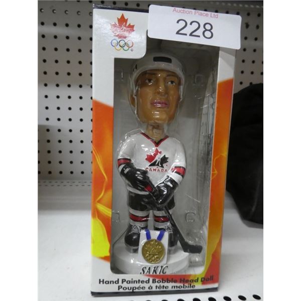 hand painted bobble head doll - Sakic