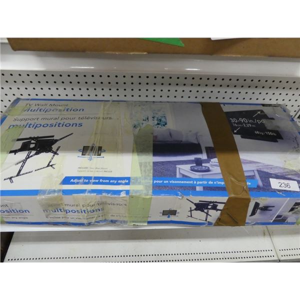 TV wall mount multiposition