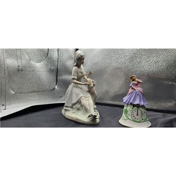 9" Porcelaine Figurine, Bell A