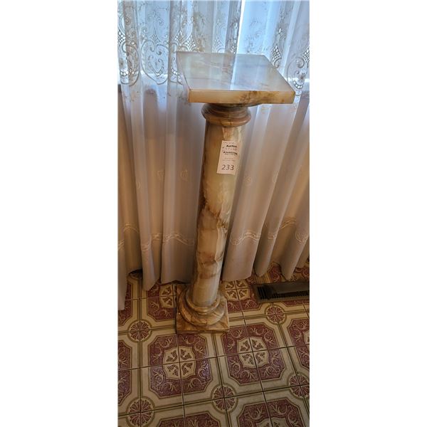 Marble Plant Stand A
