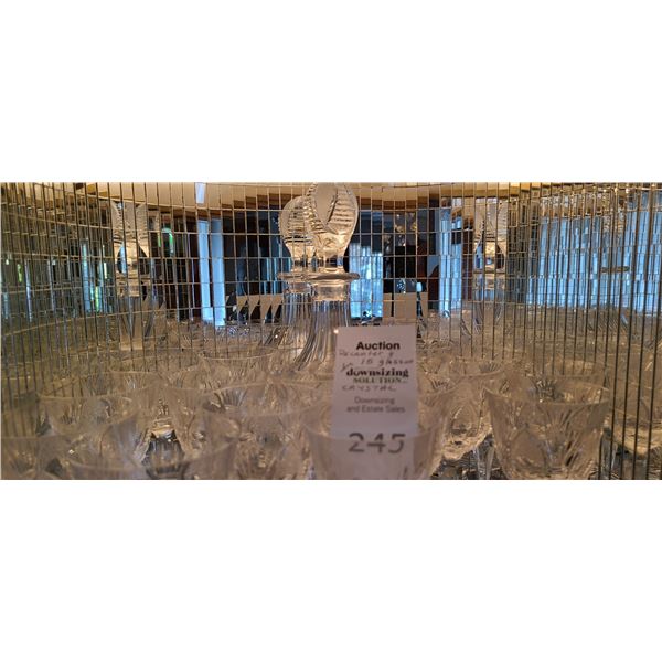 Crystal Decanter Set A