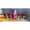 Image 2 : Crystal Decanter Set A