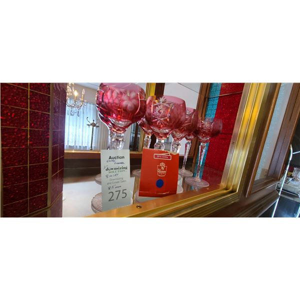 Nachtmann Crystal Goblets A