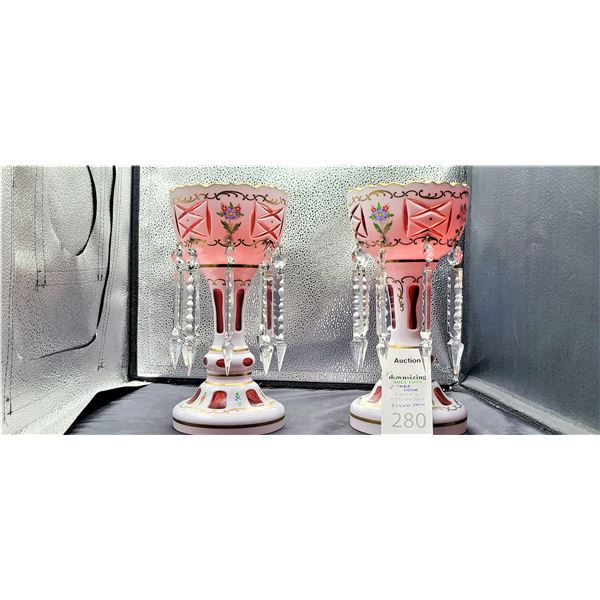 Bohemian Mantle Lusters A