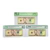 Image 1 : (3) 1993-2013 $5 Fed Reserve Notes PCGS & PMG 66-