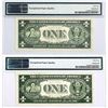 Image 2 : (2) 1935 E $1 Silver Cert.'s PMG