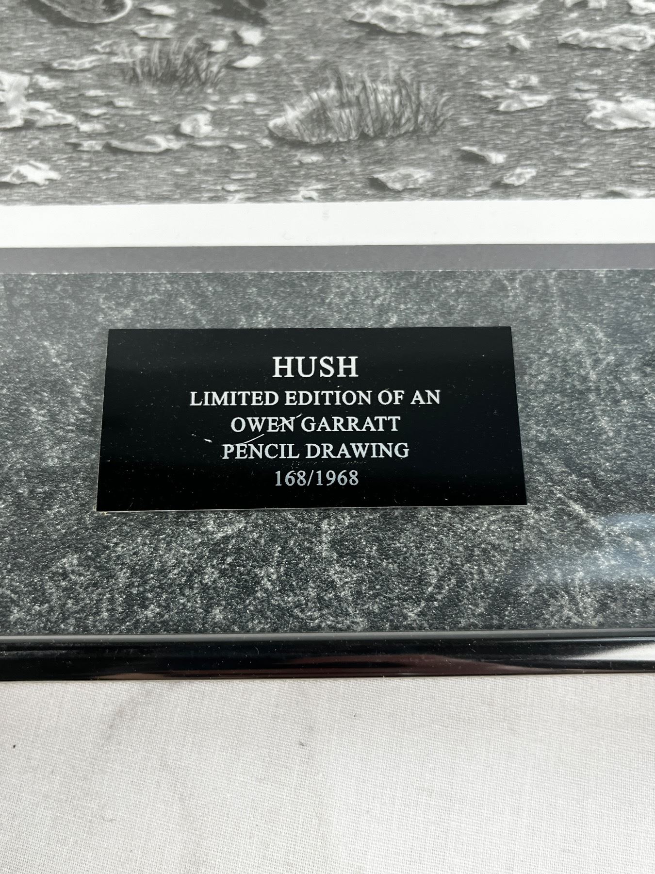 Hush Limited Edition Pencil Drawing Print hush-limited-edition-pencil-drawing-print