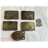 Image 1 : Caterpillar Belt Buckles Lot