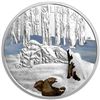 Image 1 : 2017 $20 Glistening North: The Arctic Wolf - Pure Silver Coin, Stock Photo Used For Listing, Coin Ma