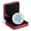 Image 1 : 2017 $20 Snowflake Dendrite Ice Crystal 1OZ Pure Silver Proof Canada Coin