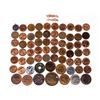 Image 1 : Bag/Lot Mixed One Cent Coins Canada Etc.