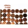 Image 2 : Bag/Lot Mixed One Cent Coins Canada Etc.