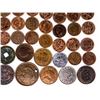 Image 5 : Bag/Lot Mixed One Cent Coins Canada Etc.