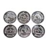 Image 1 : Lot 6 .999 Fine Silver Rounds