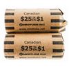 Image 1 : Lot 2 Rolls USA One Dollar Coins - 50 Coins