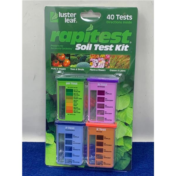 Luster Leaf Rapitest Soil Test Kit (40 tests)