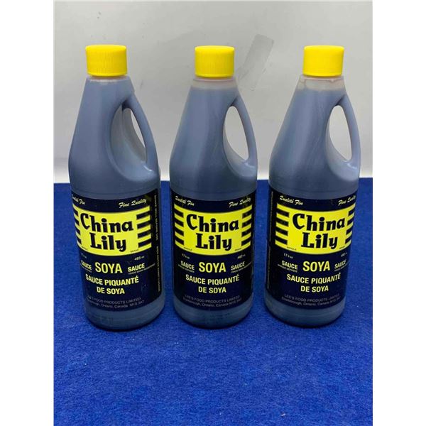 China Lily Soya Sauce (3 x 483ml)
