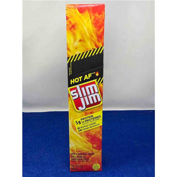 Hot AF Slim Jim Spicy Sausage Sticks (24 x 27.5g)