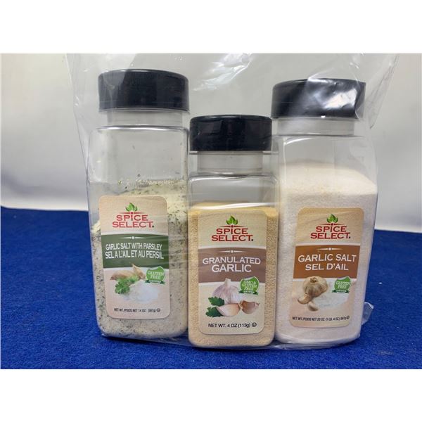 Lot of Spice Select Spices (3ct)