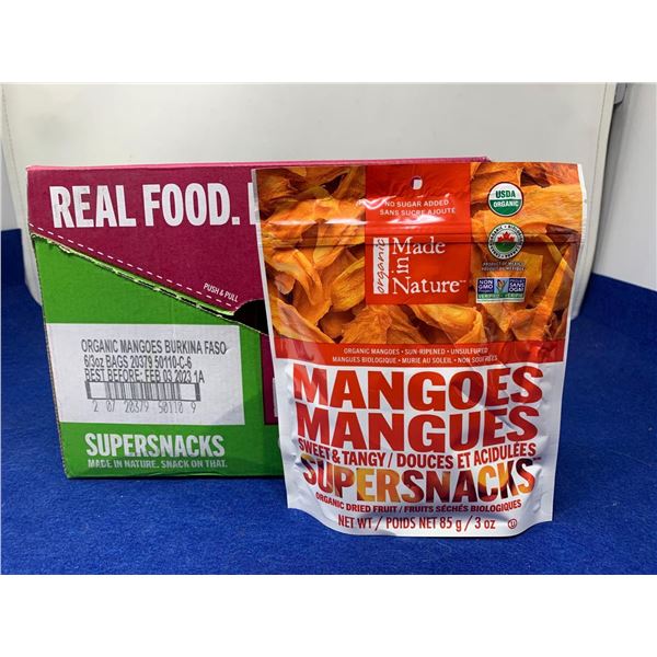 Made in Nature Dried Mango Fruit (6 x 85g)