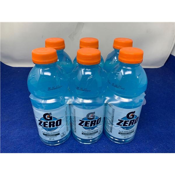 G Zero Iceberg Sugar Free Electrolyte Beverage (6 x 591ml)