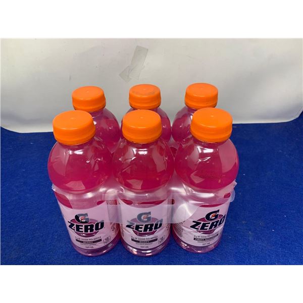 G Zero Berry Sugar Free Electrolyte Beverage (6 x 591ml)