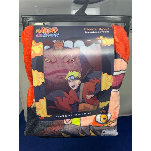 Narruto Shippuden Fleece Throw (45in x 60in)