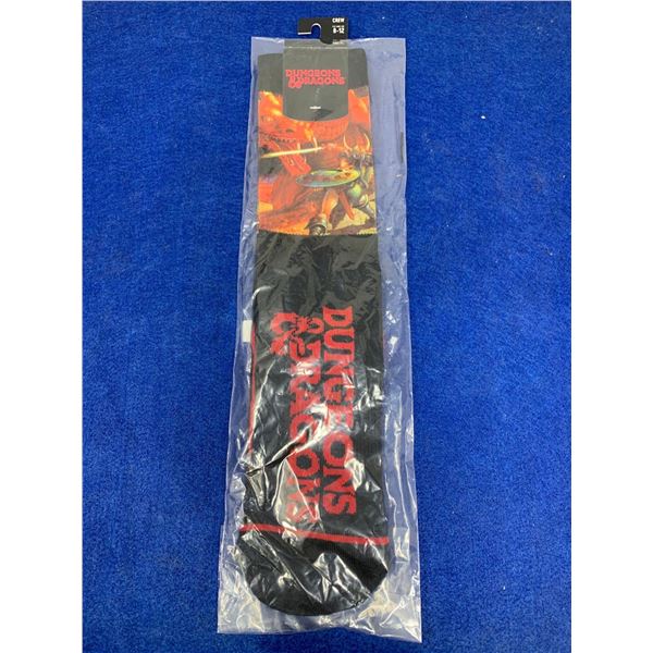 Dungeons & Dragons Crew Socks (8-12 Size)
