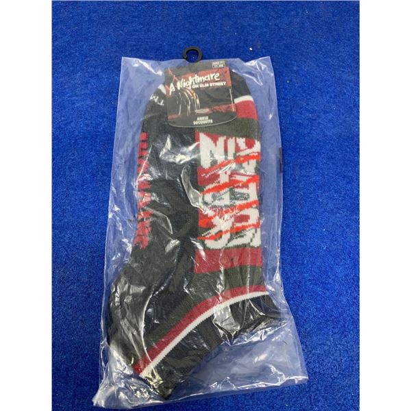 A Nightmare on Elm Street Ankle Socks (size 9-11)