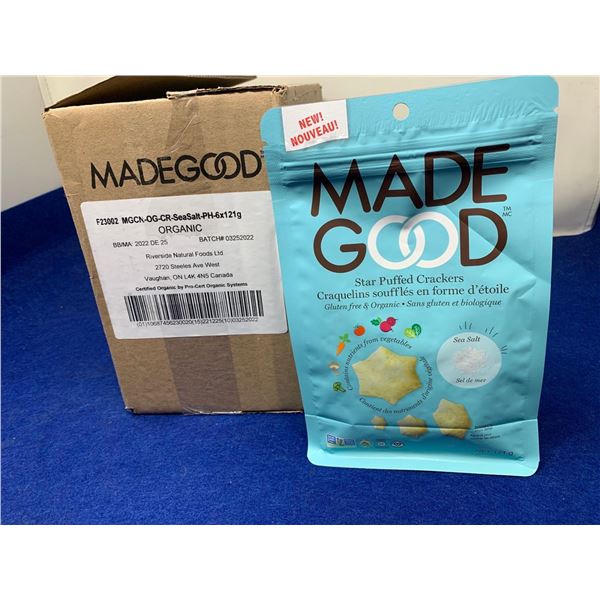 Made Good Star Puffed Crackers (6 x 121g)