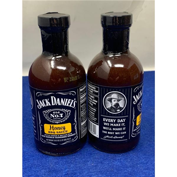 Jack Daniels Honey BBQ Sauce (2 x 553g)