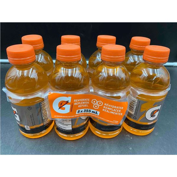 Gatorade Orange Electrolyte Beverage (8 x 355ml)