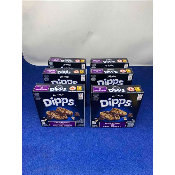 Quaker Dipps Granola Bars-Chocolate Fudge (6 x 150g)
