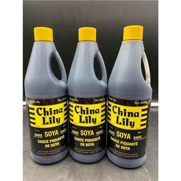 China Lily Soya Sauce (3 x 483ml)