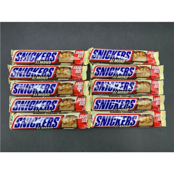Snickers Almond Shareable Size Candy Bars (10 x 91g)
