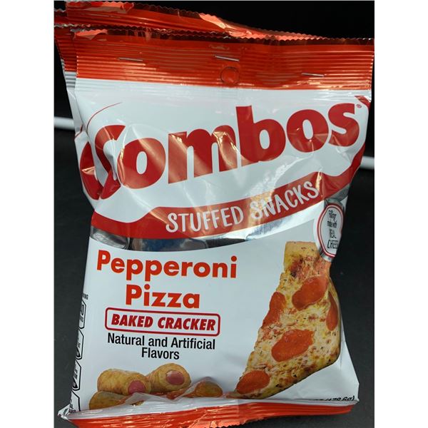 Combo's Stuffed Snacks-Pepperoni Pizza Baked Crackers (4 x 178.6g)