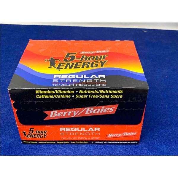 5 Hour Energy Regular Strength, Berry (12 x 57ml)