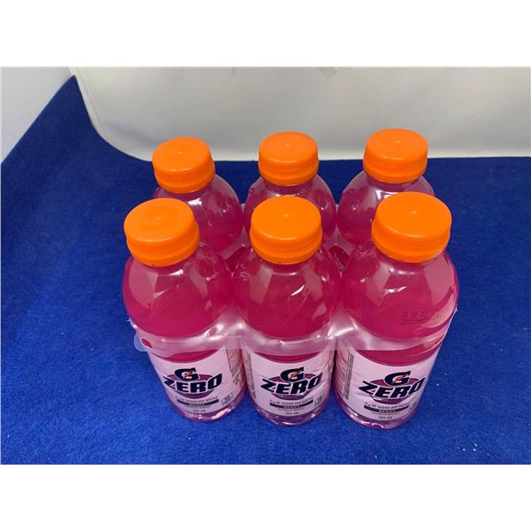 G Zero Berry Sugar Free Electrolyte Beverage (6 x 591ml)