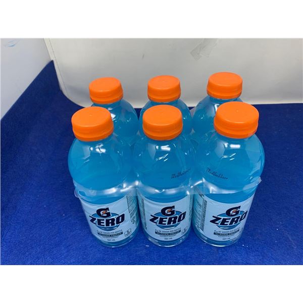 G Zero Glacier Freeze Sugar Free Electrolyte Beverage (6 x 591ml)