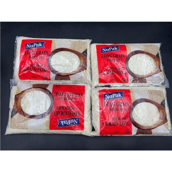 Nu Pak Long Grain White Rice (4 x 900g)