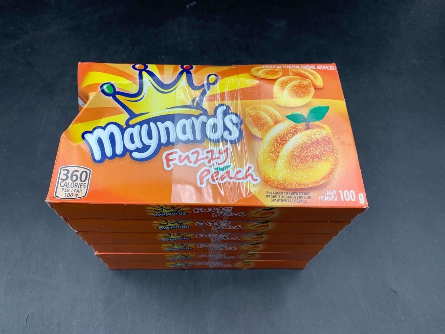 Maynard's Fuzzy Peach Candy (6 x 100g)