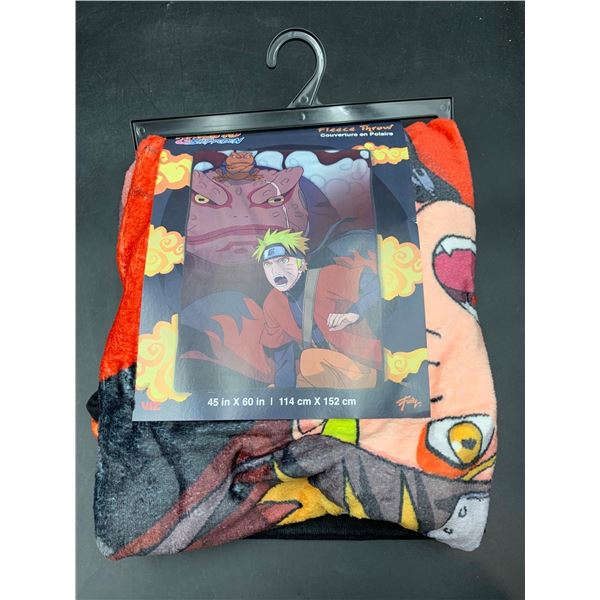 Narruto Shippuden Fleece Throw (45in x 60in)