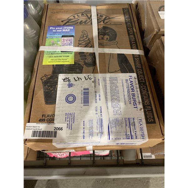 CASE LOT- Butterscotch Flavour Burst (3.785L)