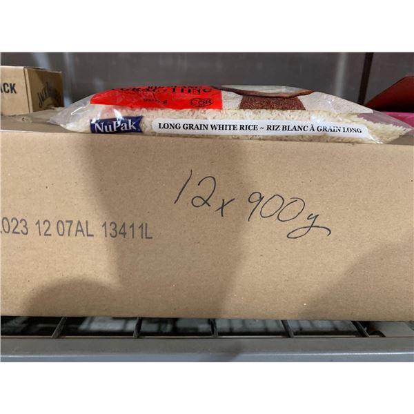 CASE LOT- Long Grain White Rice 12 x 900g