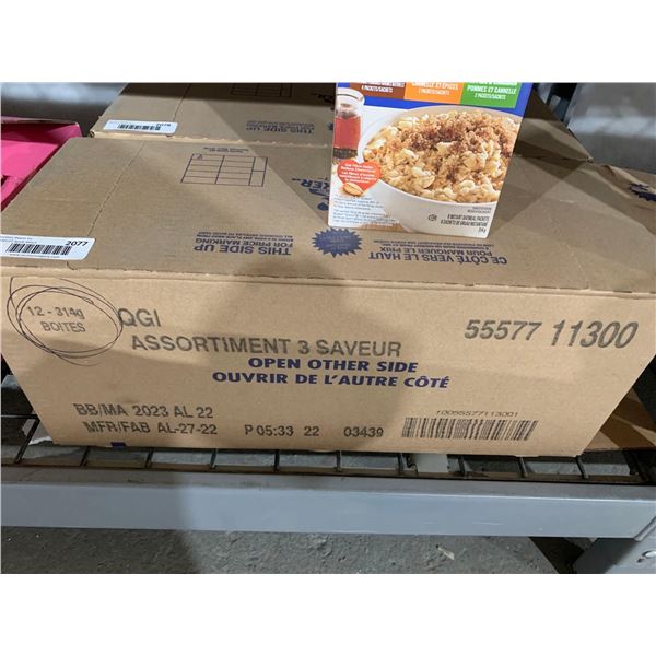 CASE LOT- Quaker Flavor Variety Oatmeal Packs 12 x 314g