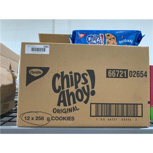CASE LOT- Chips Ahoy Original Cookies 12 x 258g