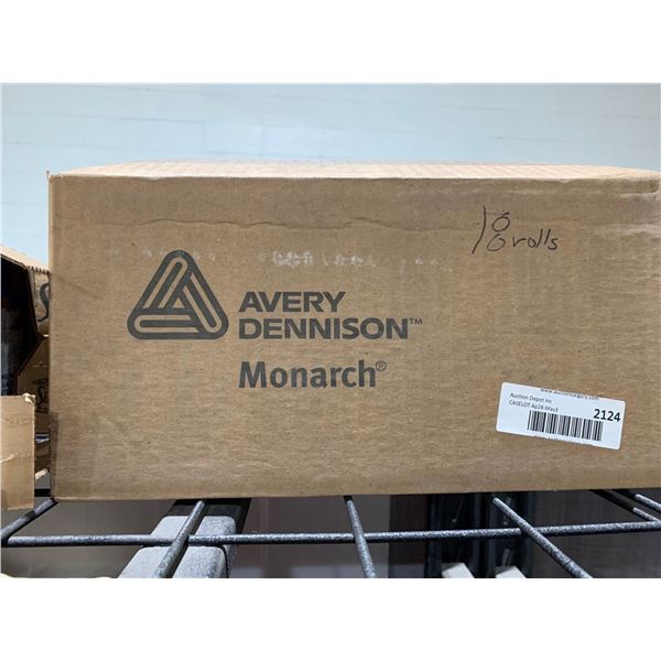 CASE LOT Die Cut Labels 1.875 x 1.0 18 rolls