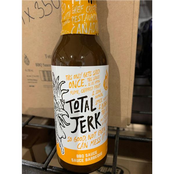 CASE LOT Total Jerk BBQ Sauce 6 x350ml